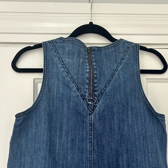 WRAP London Denim Pocket Dress - Picture 3 of 5